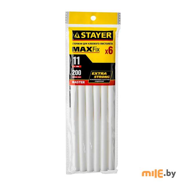 Стержни клеевые Stayer 2-06821-W-S06 (11 мм, 6 шт)