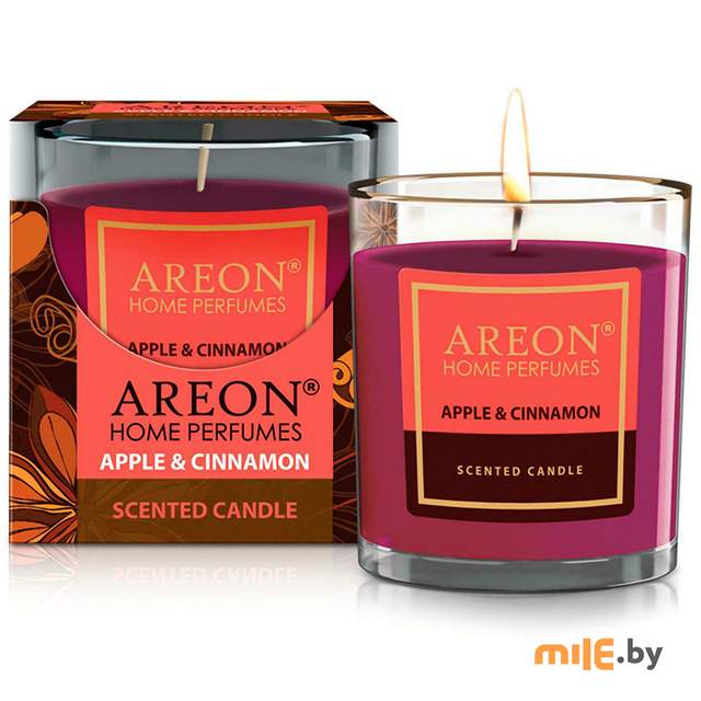 Свеча ароматическая Areon Apple and Cinnamon