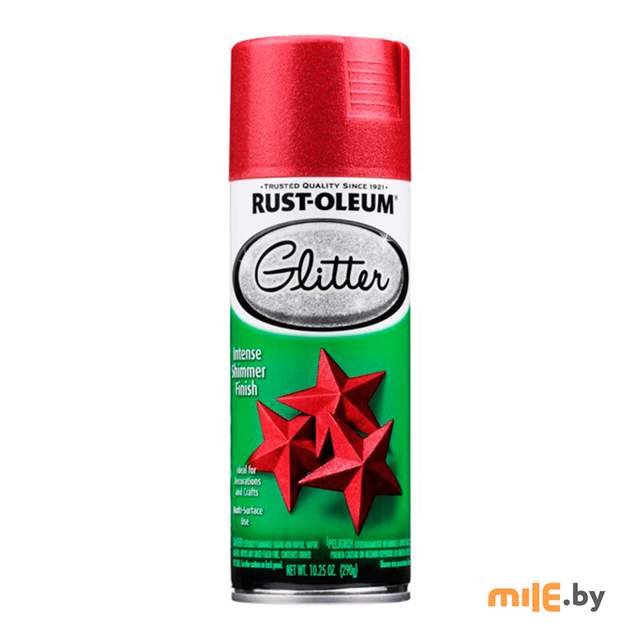 Глиттер-спрей покрытие Rust-oleum 268045 (красный)