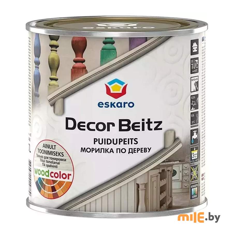 Морилка по дереву Eskaro Decor Beitz (Декор Бейц) 0,7 л