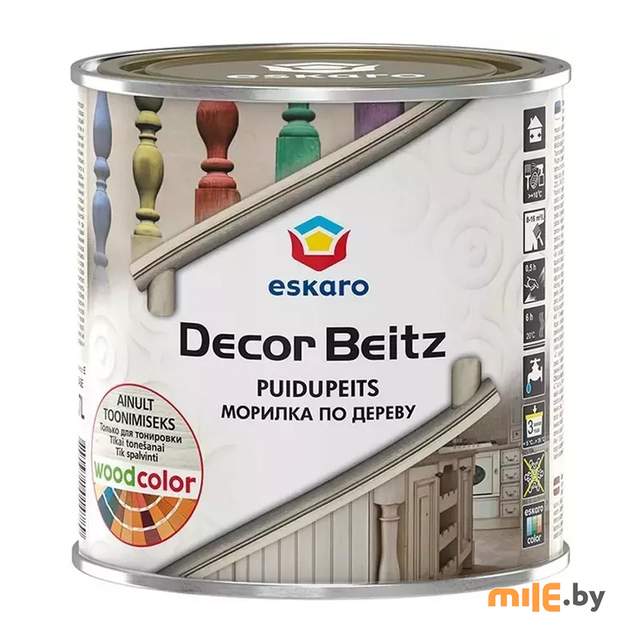 Морилка по дереву Eskaro Decor Beitz (Декор Бейц) 0,7 л
