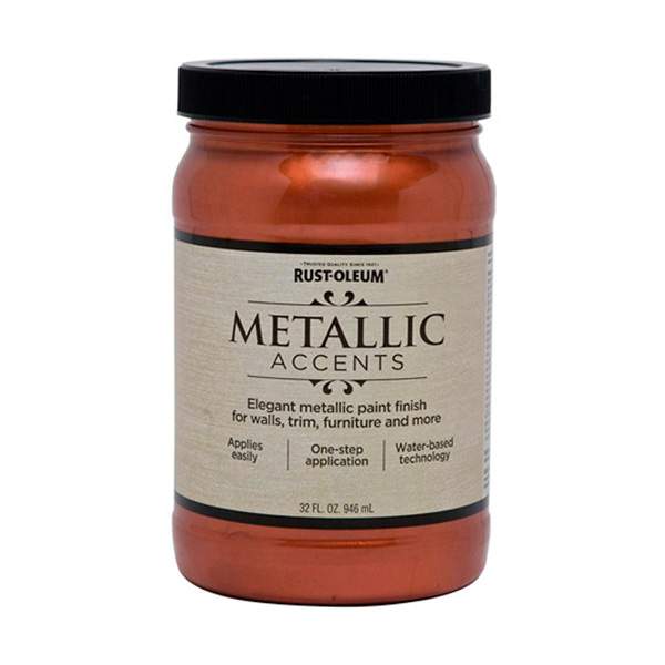 Краска акриловая Rust-Oleum Metallic Accents 253536 глянцевая 0,946 (медная монета)