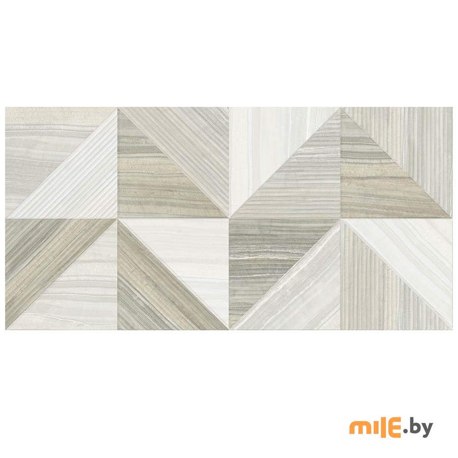 Плитка декор Beryoza Ceramica Palissandro Geo оливковый 600х300