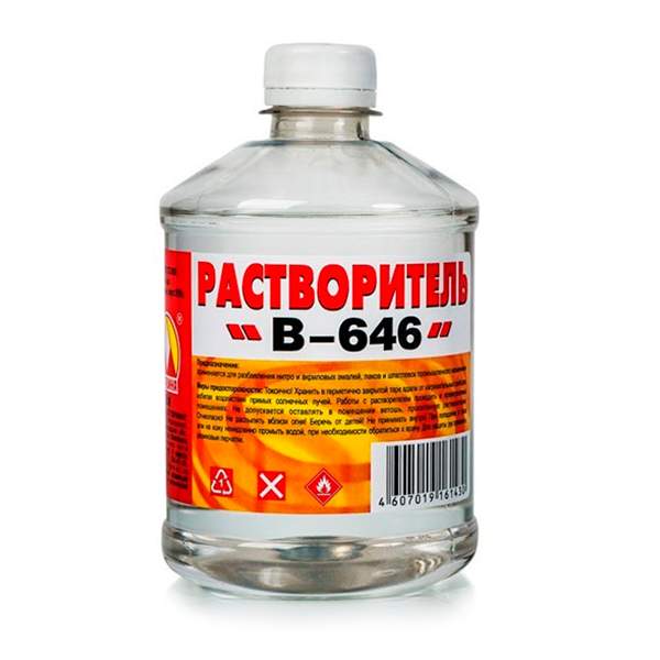 Растворитель Вершина В-646 0,5 л