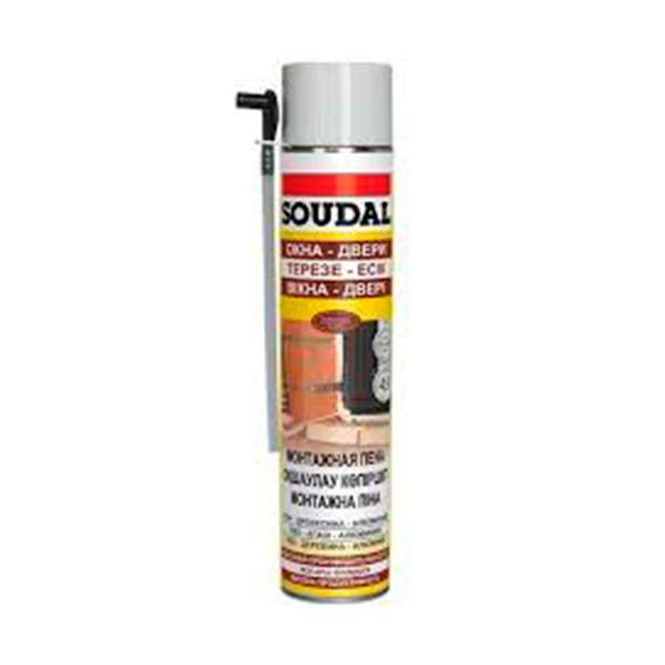 Пена монтажная Soudal Окна-Двери зимняя 750 мл