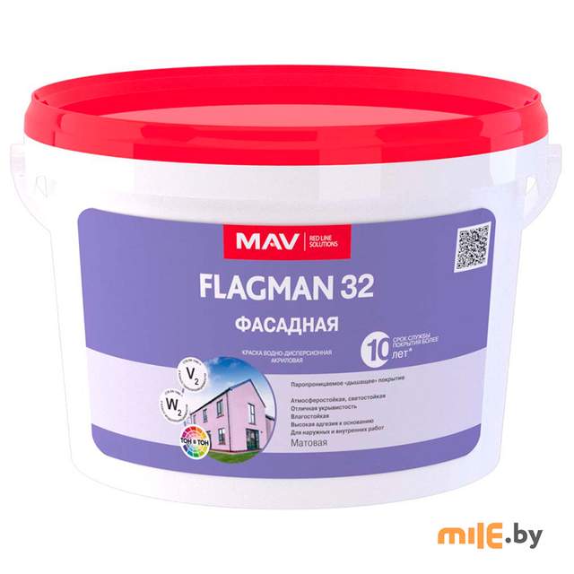 Краска Flagman 32 фасадная 11 л (14 кг)