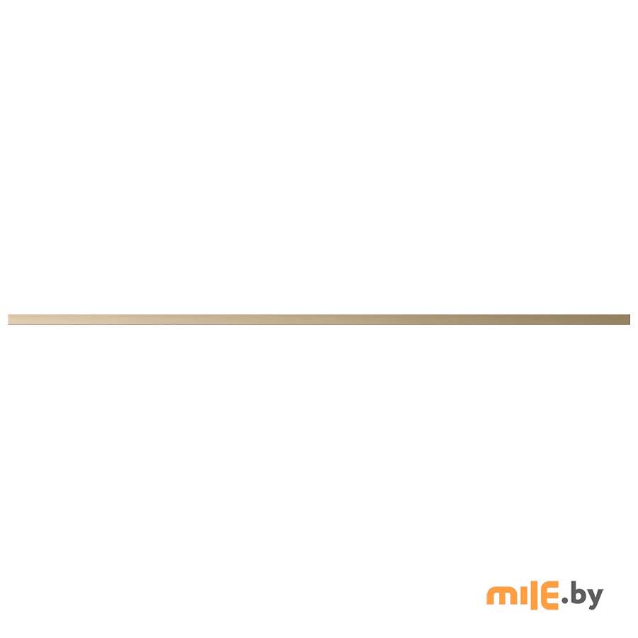 Бордюр металлический Cersanit Metallic A-MT1U381\J 750х10