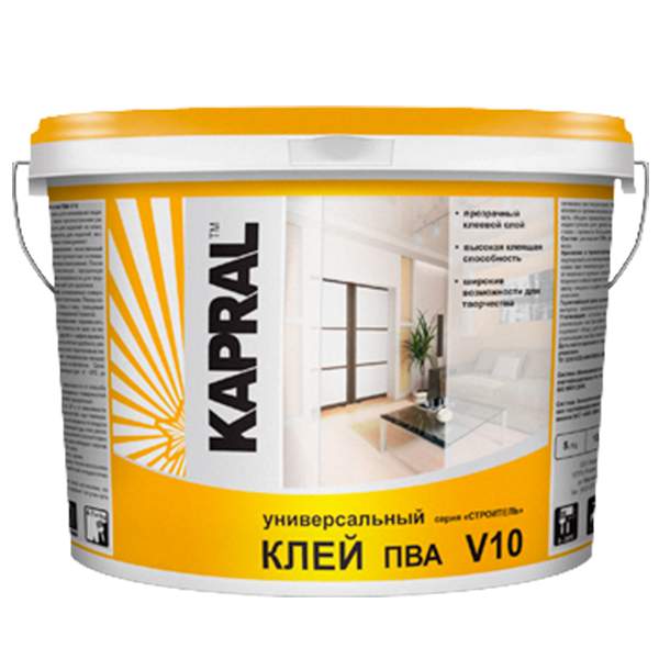 Клей ПВА Капрал В-10 3кг Kapral