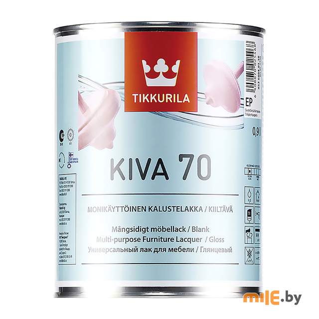 Лак акрилатный Tikkurila Kiva 0,9 л
