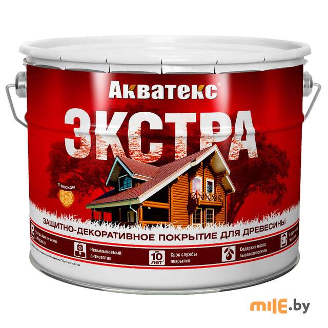 Состав Акватекс Экстра дуб 9 л