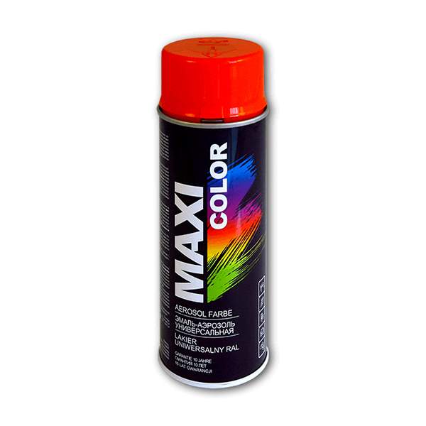 Эмаль-аэрозоль Maxi Color 3000MX (оранжево-красный)