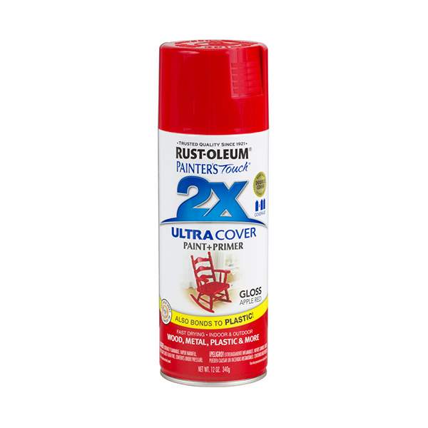 Краска акрило-алкидная Rust-Oleum Painters Touch Ultra Cover 2X 249124 глянцевая (яблочный красный)