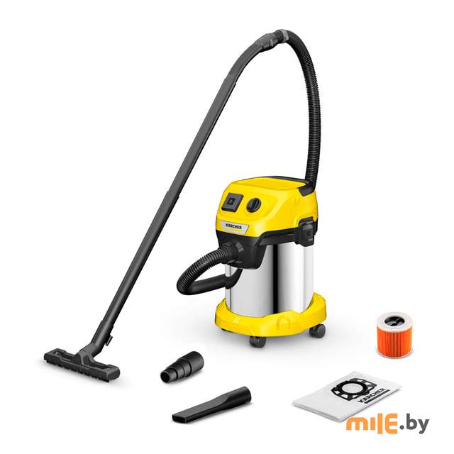 Пылесос сухой и влажной уборки Karcher WD 3 P S V-17/4/20 (YSY) 1.628-190.0