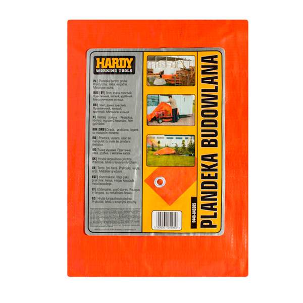 Тент защитный 140G/M (0440-840405) 4x5 м