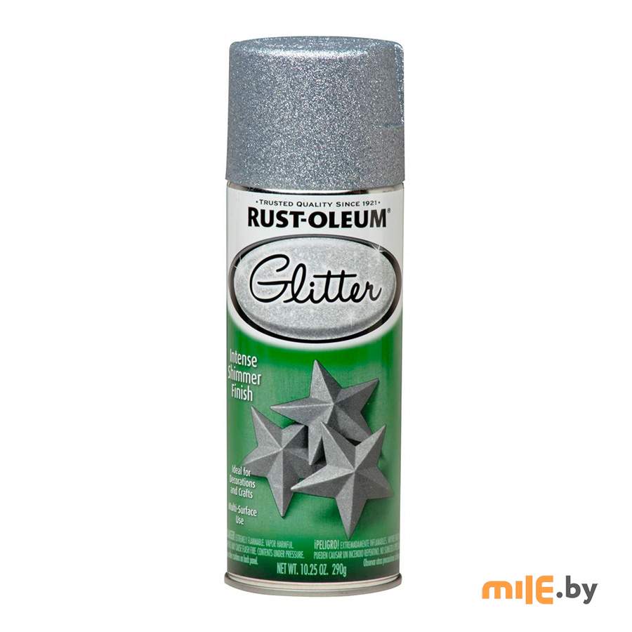 Глиттер-спрей покрытие Rust-oleum 267734 (серебро)