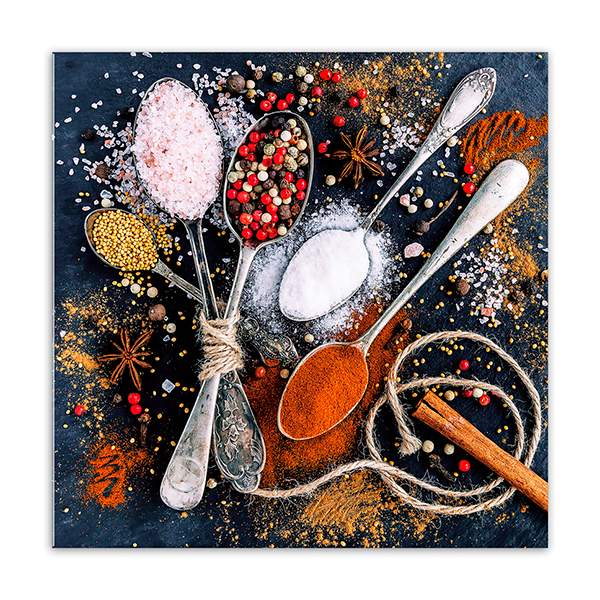 Репродукция на стекле Styler Специи (GL-00872) 50x50 см