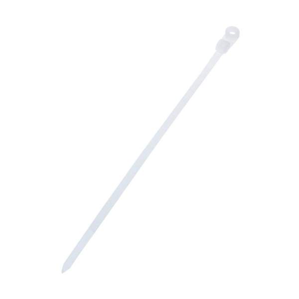 Хомут кабельный 7,5х280мм, 100 шт, белый, 60854