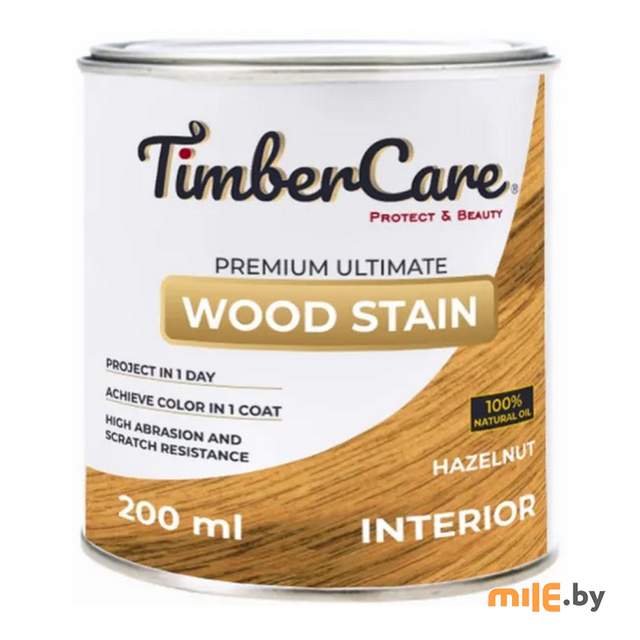 Масло тонирующее для дерева TimberCare 350015 (лесной орех) 0,2 л