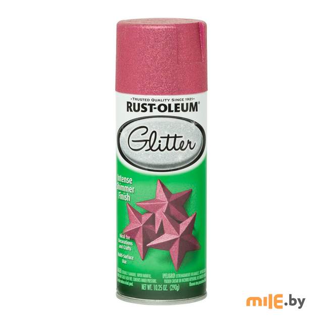 Глиттер-спрей покрытие Rust-oleum 276287 (розовый)