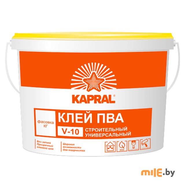 Клей бытовой KAPRAL V-10 ПВА 1кг