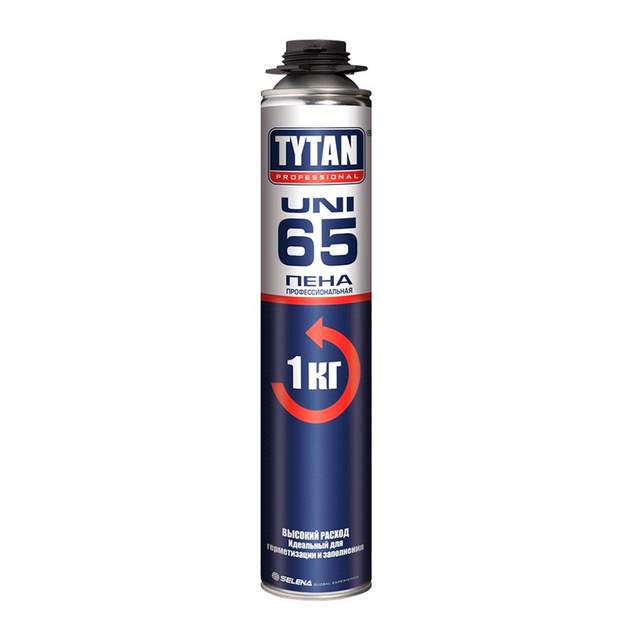 Пена монтажная Tytan 65 UNI (30217) 750 мл