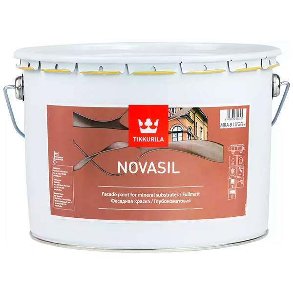 Краска акрилатная Tikkurila MR База 3 глубокоматовая 2,7 л белый