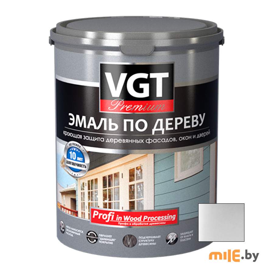 Эмаль VGT ВД-АК-1179 Профи стальная серая 1 кг