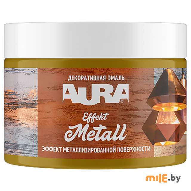 Эмаль декоративная Aura Effekt Metall перламутр 0,25 кг