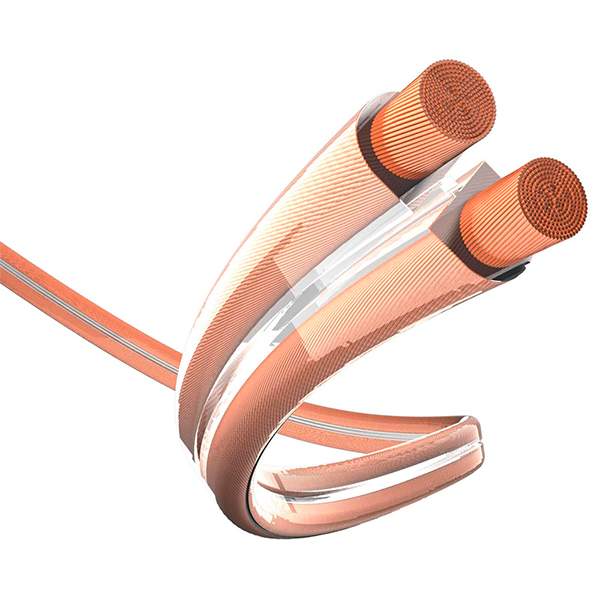Кабель акустический HI-FI 2x2,5 прозрачный