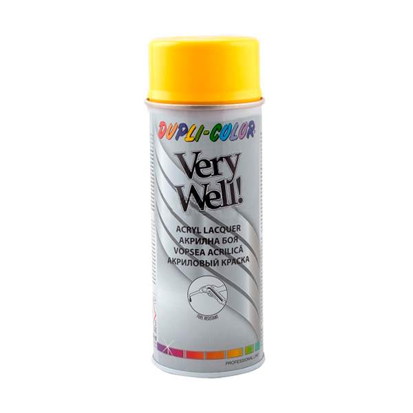 Аэрозольная эмаль Dupli-color VW10210 RAL 1021 (желтый)