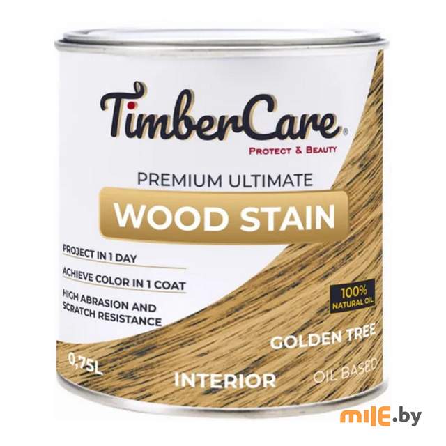 Масло тонирующее для дерева TimberCare 350012 (золотое дерево) 0,75 л