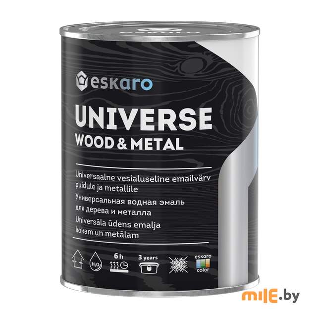 Эмаль Eskaro Universe Wood&Metal база TR 0,9 л