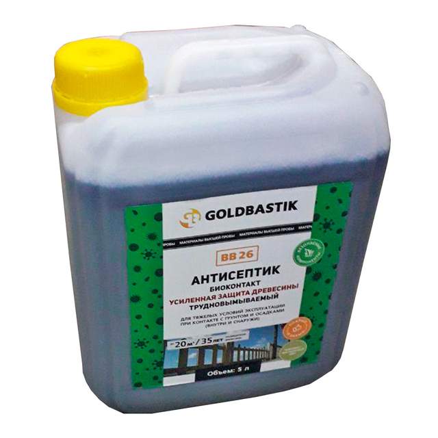 Антисептик GOLDBASTIK Биоконтакт (BB 26) 5 л (фисташковый)