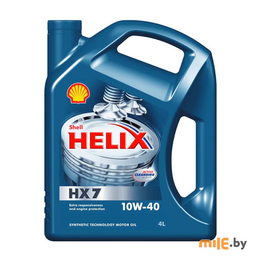 Моторное масло Shell Helix HX7 10W-40 4 л