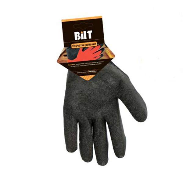 Перчатки рабочие BILT PROTECT2U GOLD BLACK LINE R9 ( XL)