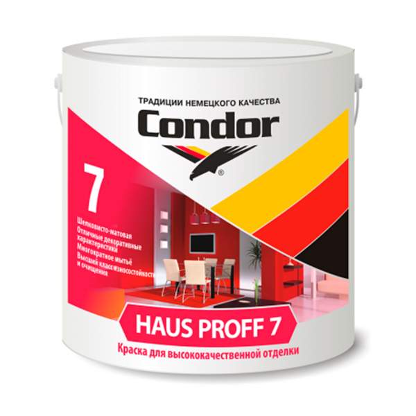 Краска Condor ВД Хаус профессиональная 7 3,25кг