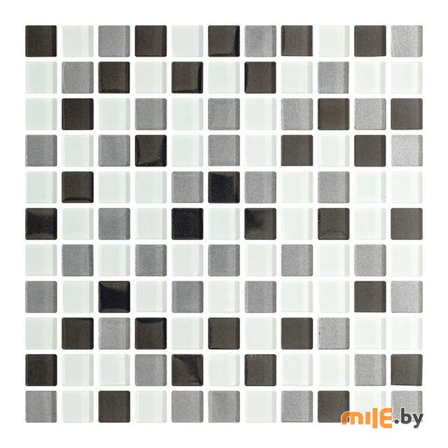 Мозаика Cerrol Cristal Linea Negro Mix SV-02 300х300 мм