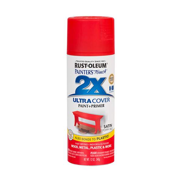 Краска акрило-алкидная Rust-Oleum Painters Touch Ultra Cover 2X 277994 полуматовая (красный мак)