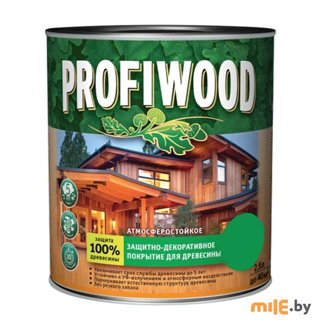 Защитно-декоративное покрытие для древесины Profiwood 2,5 л/2,3 кг (сосна)