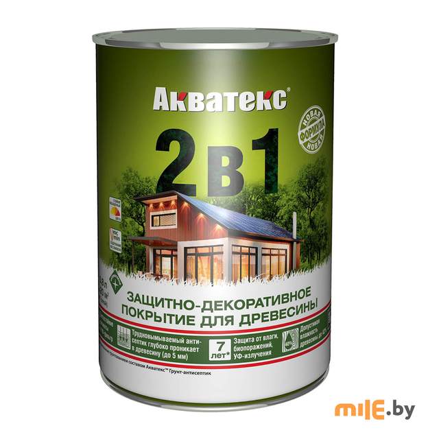 Состав Акватекс 2 в 1 ваниль 0,8 л