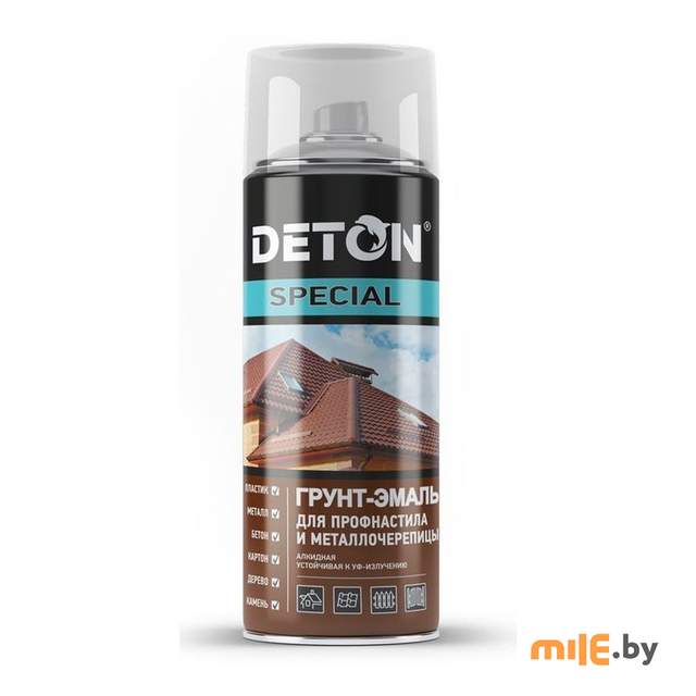 Грунт-эмаль для профнастила и металлочерепицы Deton Special RAL 5005 (синий сигнальный) 520 мл