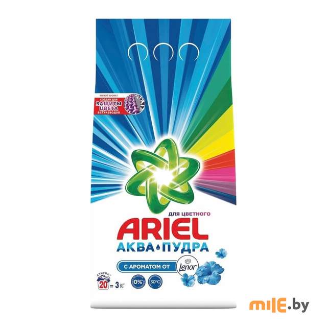 Стиральный порошок автомат Ariel Lenor эффект 3 кг