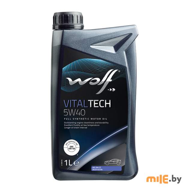 Масло моторное WOLF VitalTech 5W-40 1 л