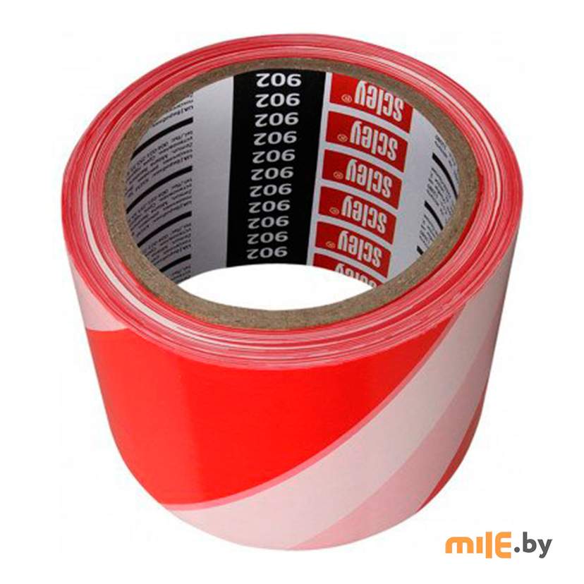 Лента сигнальная Scley (0370-020012) 120 мм x 100 м