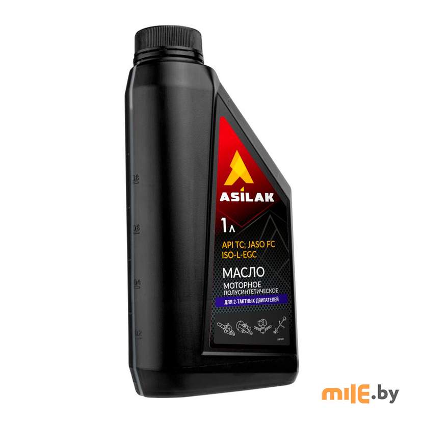 Масло моторное 2-х тактное полусинтетическое Asilak (ASX5011-0) 1 л