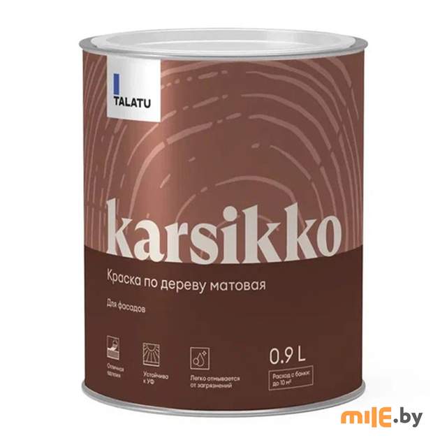 Краска по дереву Talatu Karsikko (база С) 0,9 л