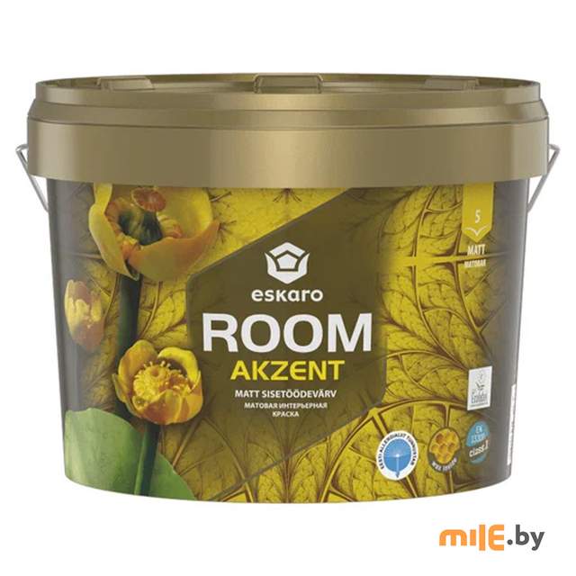 Краска Eskaro Akzent Room 9 л
