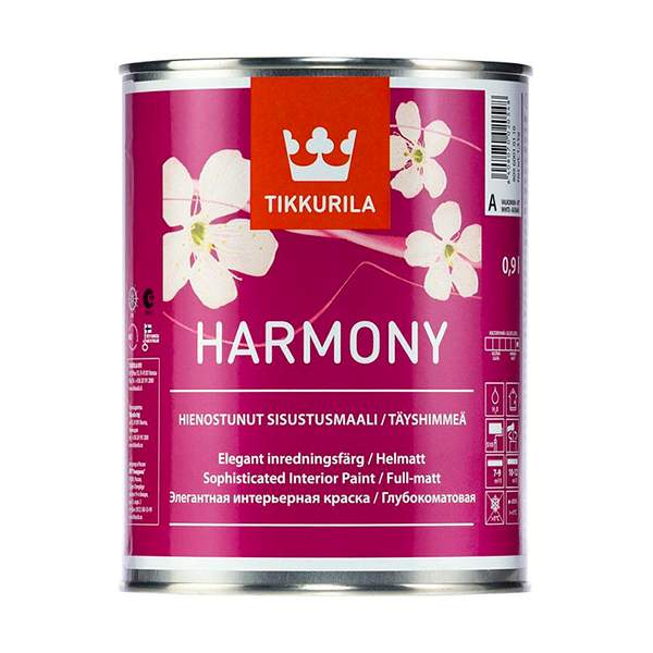Краска под колеровку акрилатная Tikkurila Гармония База 3 0,9 л