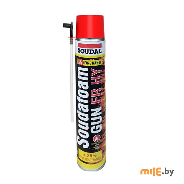 Монтажная пена огнестойкая Soudal Soudafoam FR 750 мл
