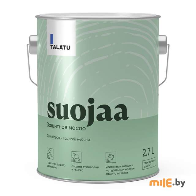 Масло террасное защитное Talatu Suojaa 2,7 л